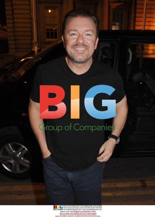 Ricky Gervais in Dublin