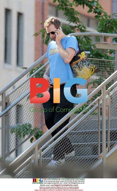 Chris Martin Spotted in NYC