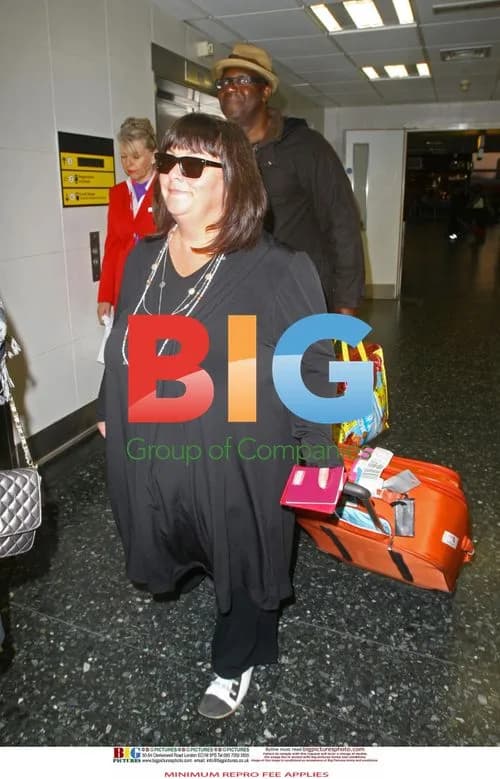 Lenny Henry and Dawn French return from Caribbean