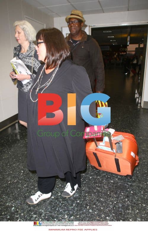 Lenny Henry and Dawn French return from Caribbean