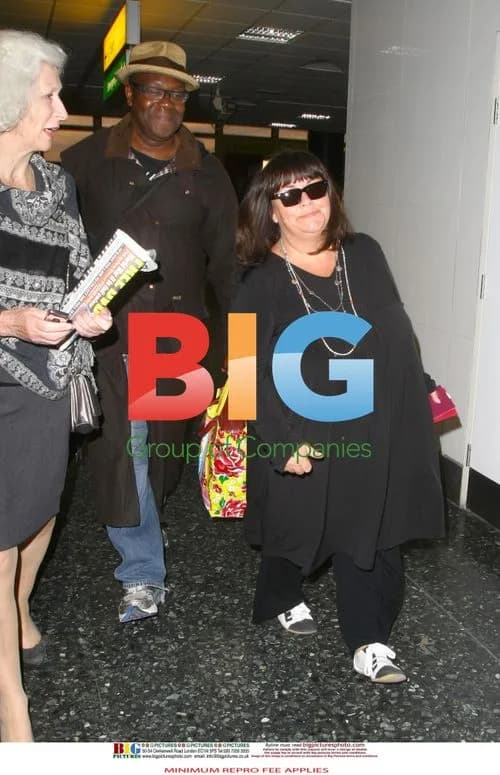 Lenny Henry and Dawn French return from Caribbean holiday