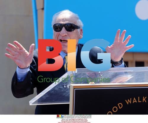 Mel Brooks Honored on Hollywood Walk of Fame