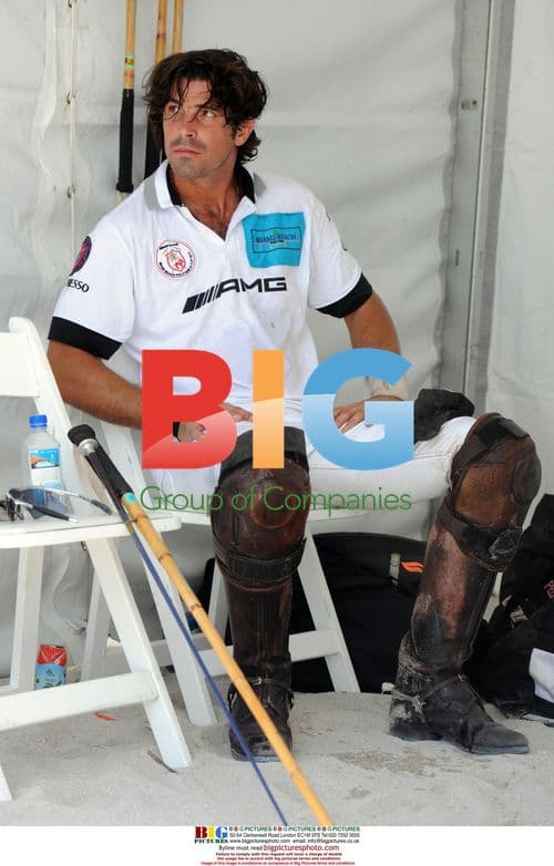 Nacho Figueras Playing Polo on Miami Beach