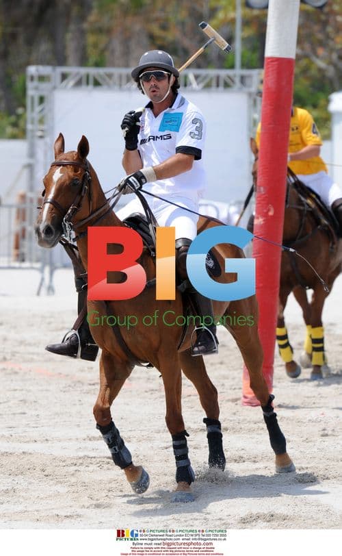 Nacho Figueras Playing Polo on Miami Beach