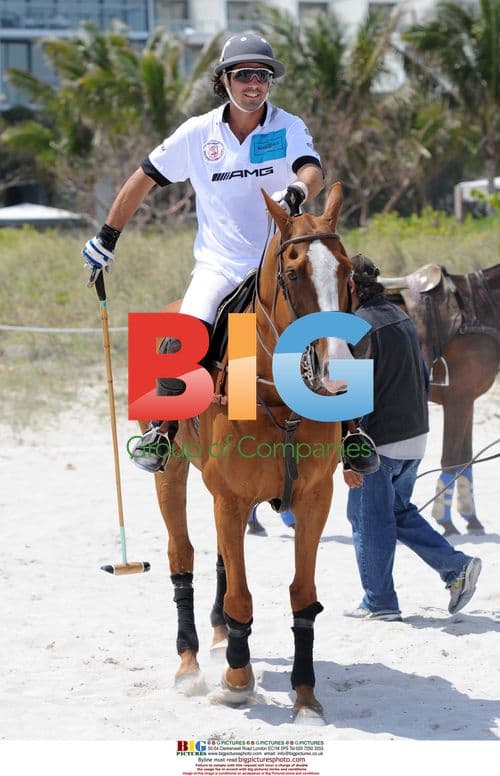 Nacho Figueras Playing Polo in Miami