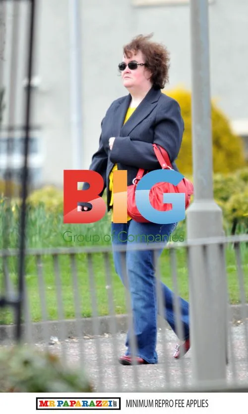 Susan Boyle Spotted Leaving Home