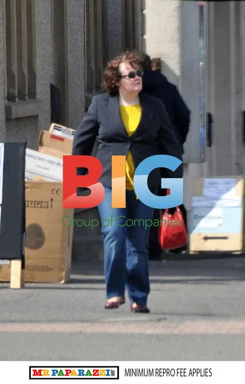 Susan Boyle Spotted Leaving Home