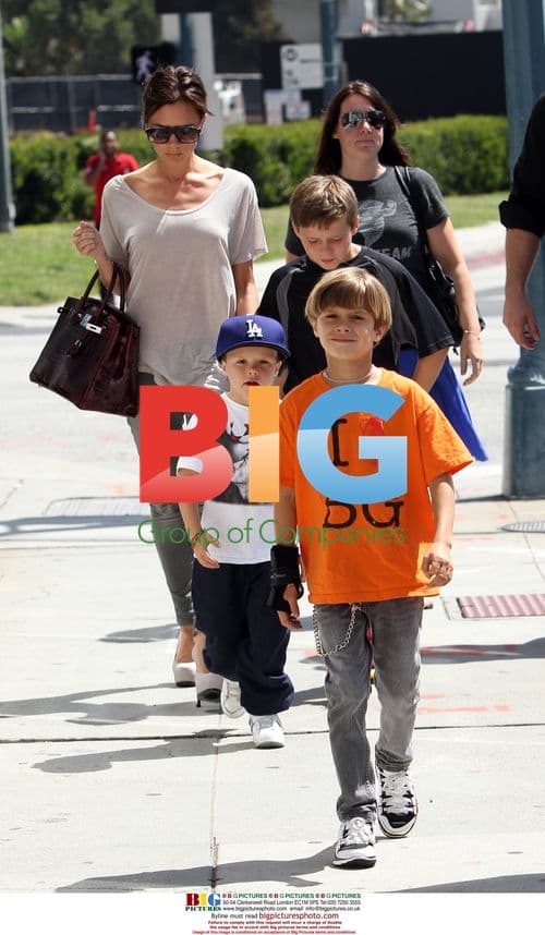 Beckham Family Outing in LA