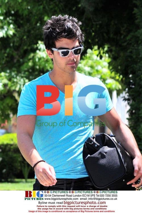 Joe Jonas Heads to Brother's House