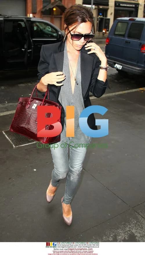 Victoria Beckham leaves 'The View' taping
