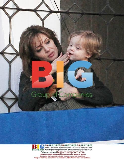 Angelina Jolie and Son Knox in Venice