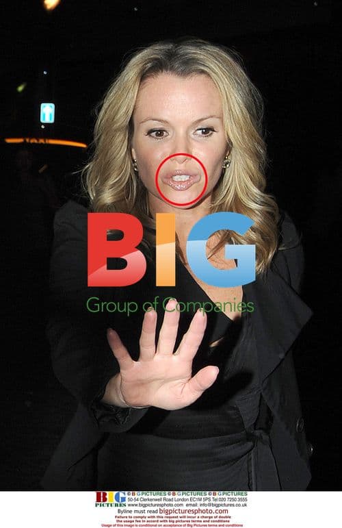 Amanda Holden Leaves Zuma Restaurant