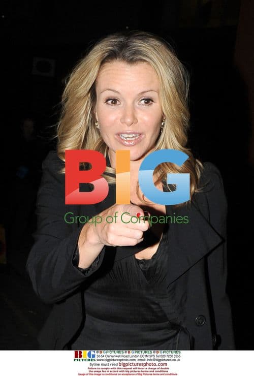 Amanda Holden Leaves Zuma Restaurant