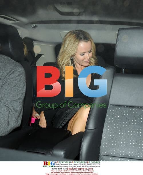 Amanda Holden Leaving Zuma Restaurant