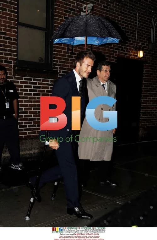 David Beckham on Letterman Show