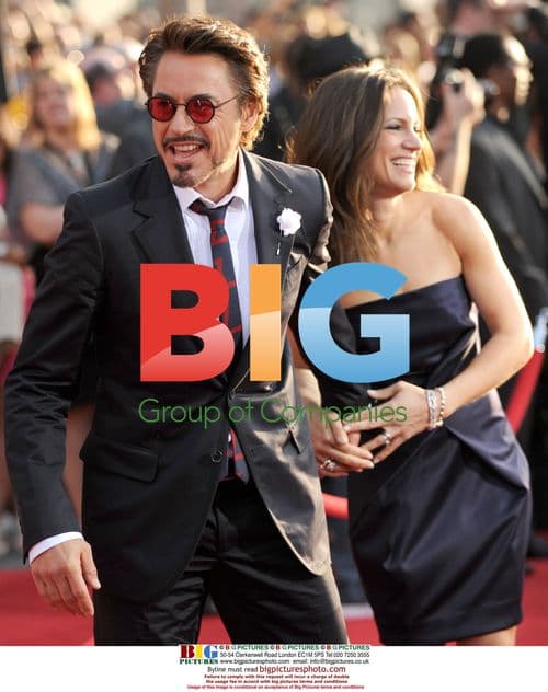 Robert Downey Jr. at Iron Man 2 Premiere