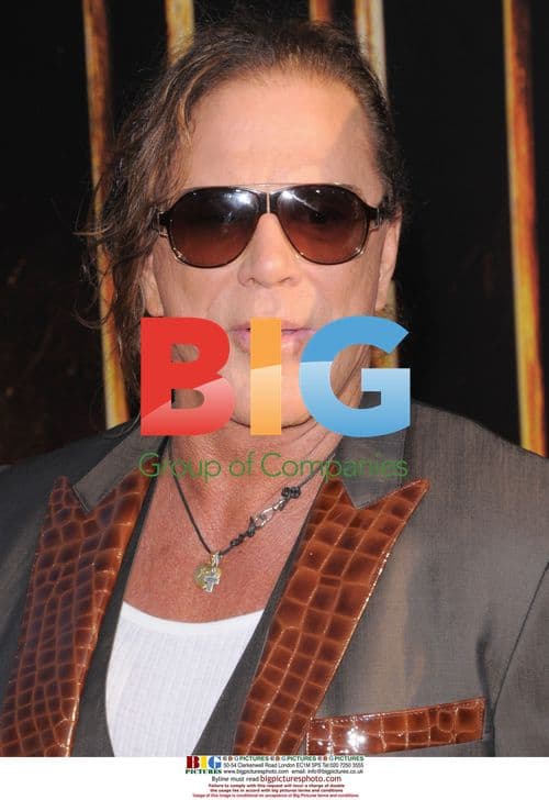 Mickey Rourke at Iron Man 2 premiere
