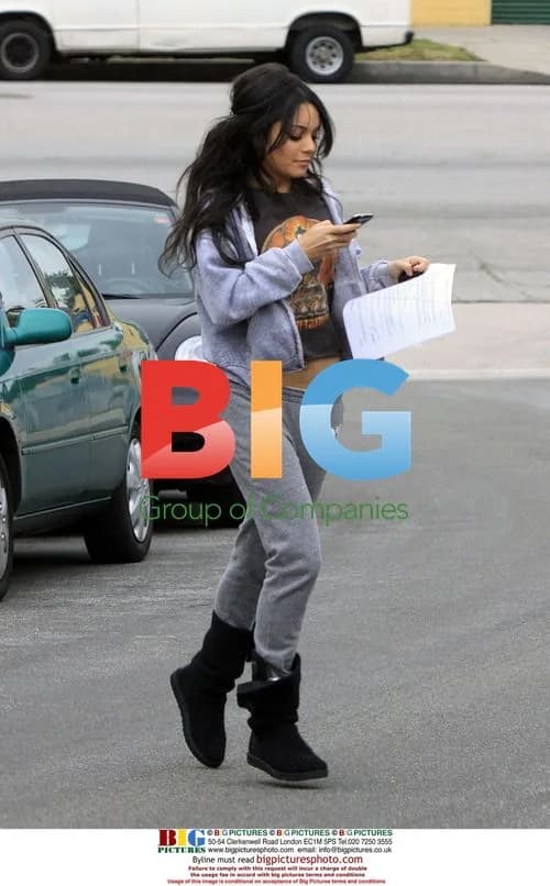 Vanessa Hudgens Leaves Studio