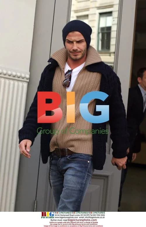 Victoria and David Beckham Shopping in Soho