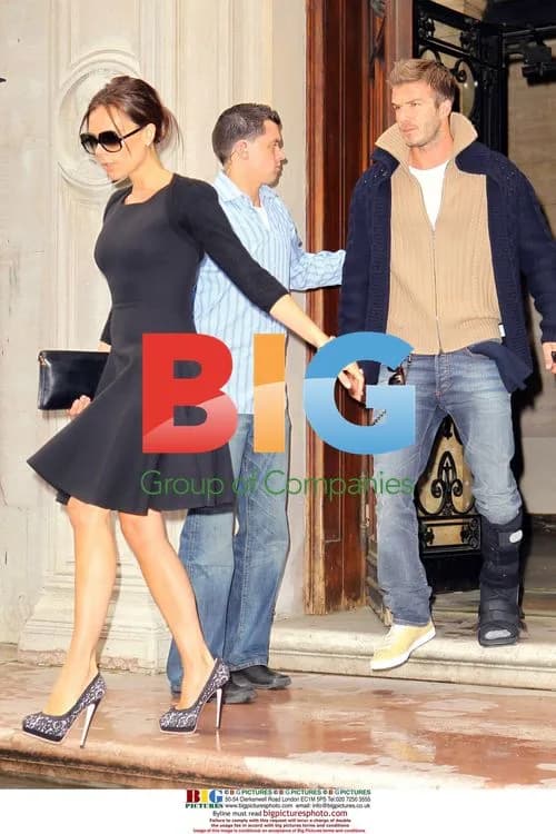 Victoria and David Beckham in NYC