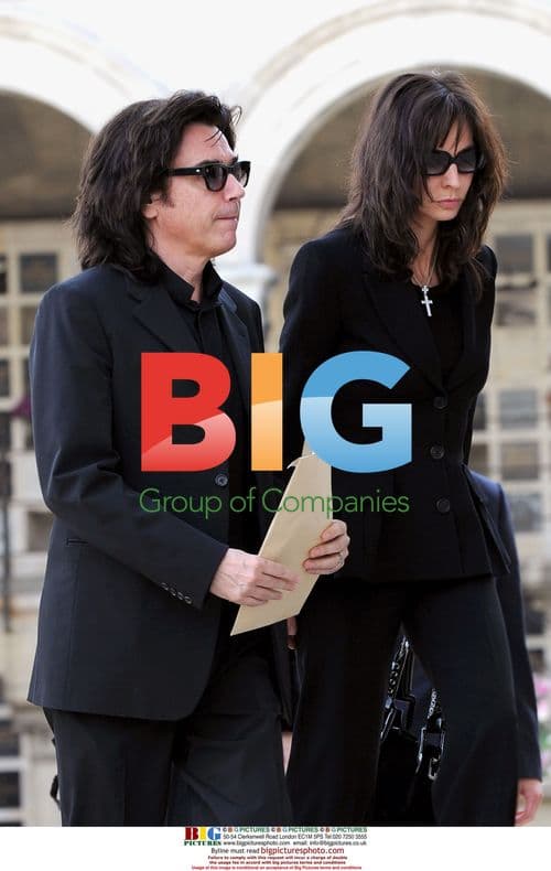 Jean Michel Jarre at Mother's Funeral