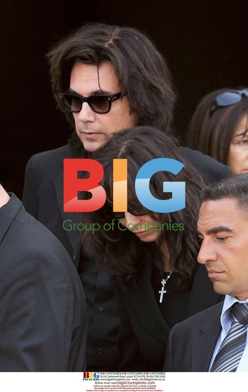 Jean Michel Jarre at Mother's Funeral