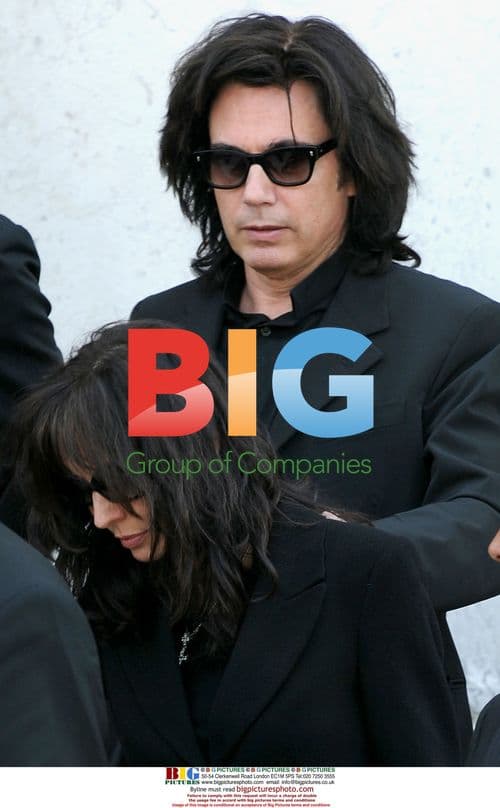 Jean Michel Jarre Attends Mother's Funeral