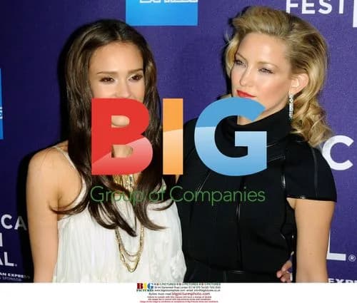 Jessica Alba and Kate Hudson at Tribeca Film Festival