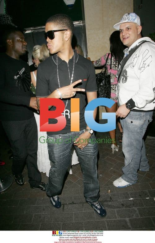 Chipmunk and DJ Talent Enjoy Night Out