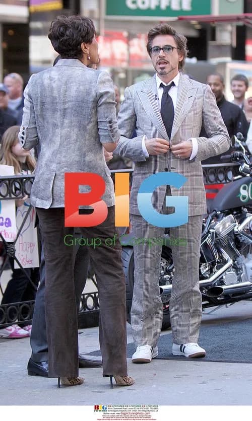 Robert Downey Jr. on "Good Morning America"