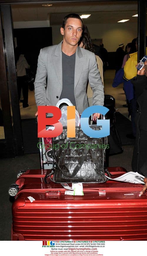 Jonathan Rhys Meyers at LAX