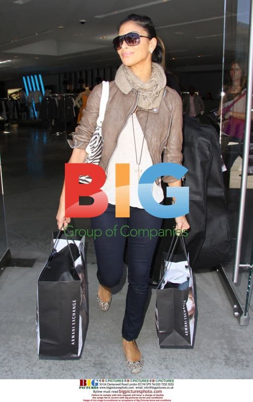 Nicole Scherzinger Shopping in Beverly Hills