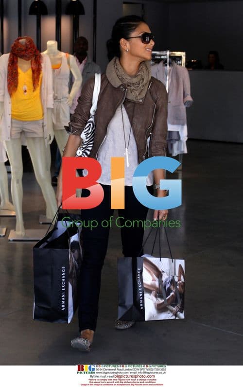 Nicole Scherzinger Leaves Armani Exchange