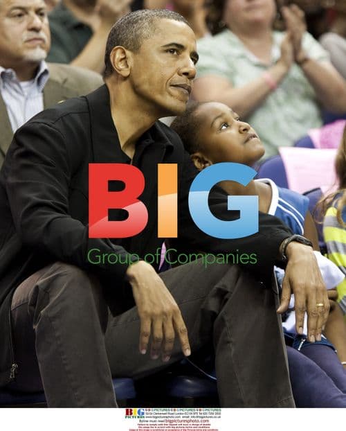 Obama Attends WNBA Game