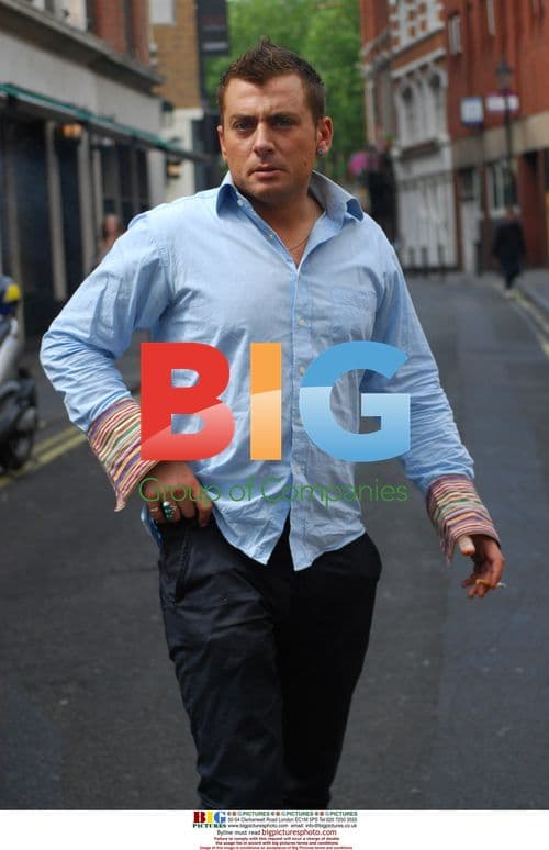 Paul Danan Smoking Outside Ivy
