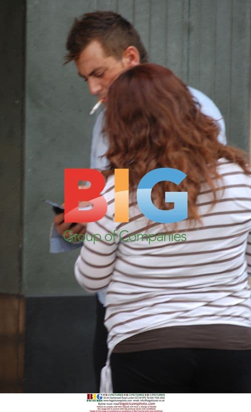 Paul Danan Spotted Smoking Outside The Ivy