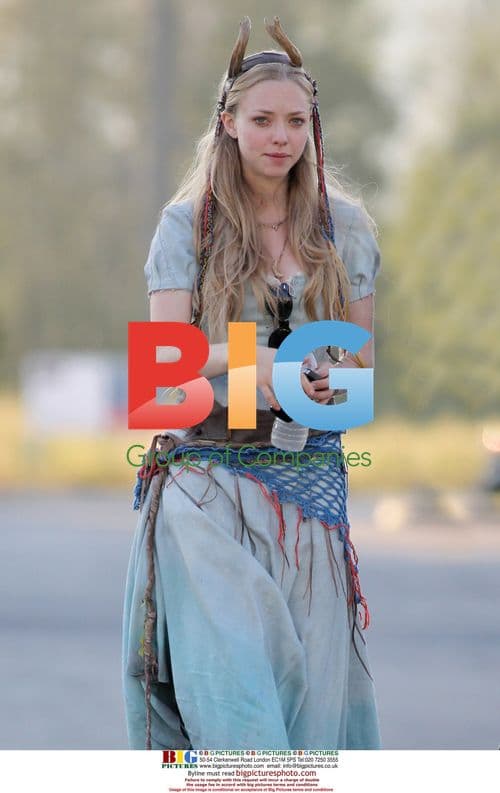 Amanda Seyfried on 'Red Riding Hood' Set