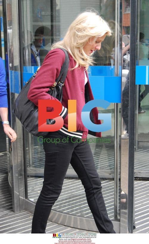 Singer Ellie Goulding leaving GMTV studios