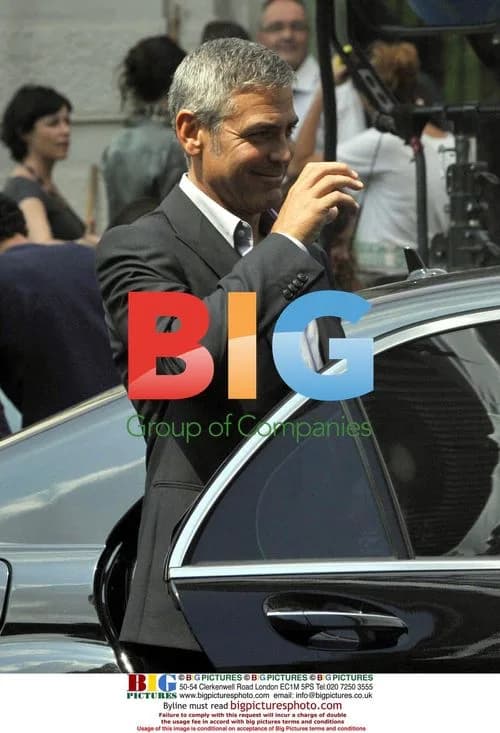 George Clooney Filming Nespresso Commercial