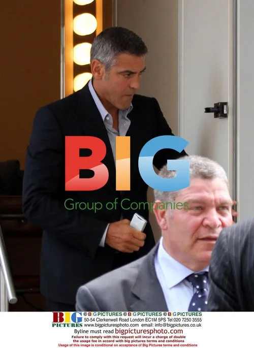George Clooney Filming Nespresso Ad