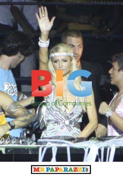 Paris Hilton Partying in Ibiza