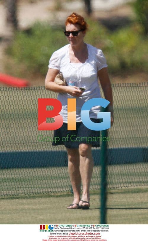 Sarah Ferguson in SotoGrande, Spain