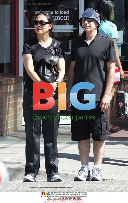 Joe Satriani and wife Rubina in Vancouver