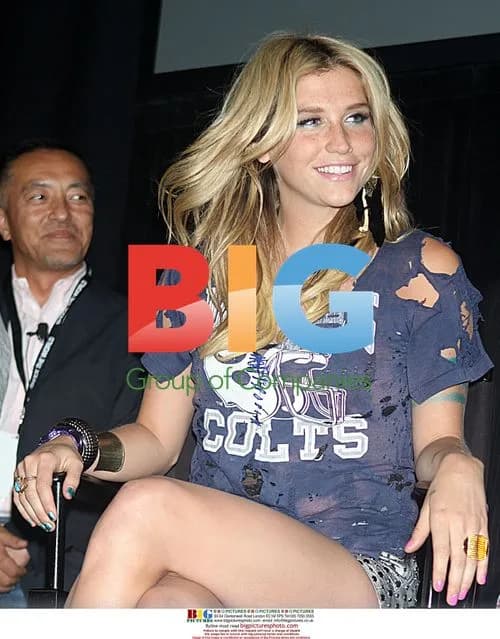 Ke$ha at 'Shock the World' event
