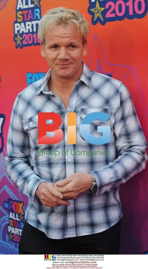 Gordon Ramsay at FOX All-Star Party
