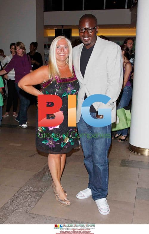 Vanessa Feltz and Ben Ofoedu at Into the Hoods Press Night