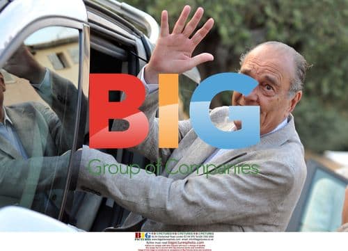 Jacques Chirac Strolls with Franois Pinault in Saint Tropez