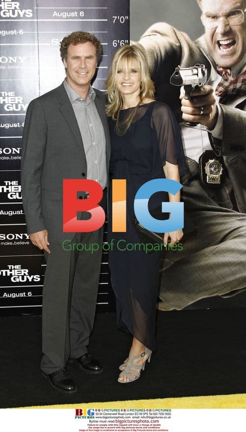 Will Ferrell and Viveca Paulin at 'The Other Guys' Premiere