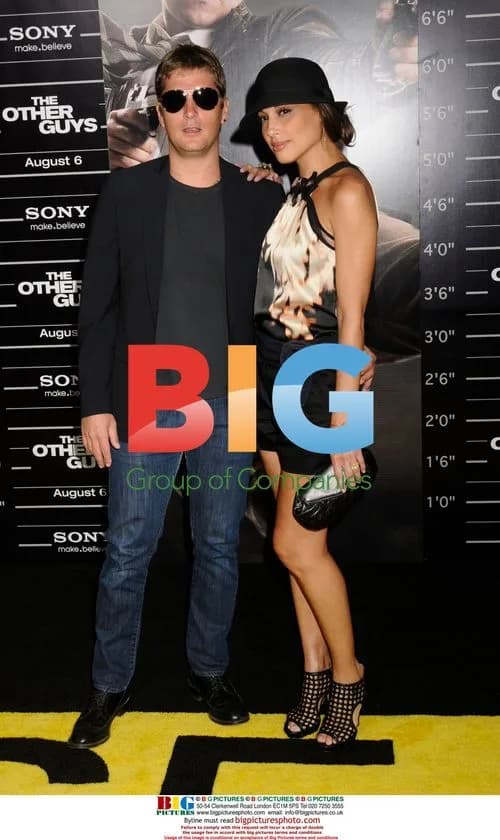 Rob Thomas and Marisol Thomas at "The Other Guys" Premiere