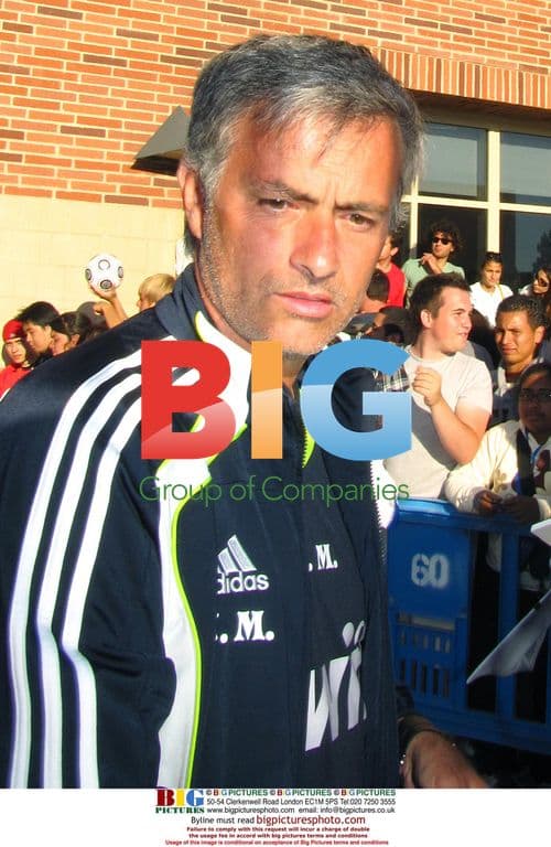Jose Mourinho Greets Fans in LA